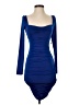 Express Blue Cocktail Dress Size XS - photo 1