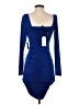 Express Blue Cocktail Dress Size XS - photo 2