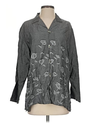 David Dart 3/4 Sleeve Button-Down Shirt (view 1)