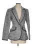 Cinq à Sept Chevron-herringbone Gray Blazer Size 4 - photo 1