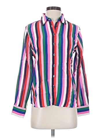 Boden Long Sleeve Silk Top (view 1)