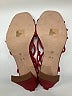 BCBGeneration 100% Leather Red Sandals Size 9 1/2 - photo 4