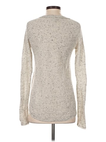 Aqua Cashmere Pullover Sweater (view 2)