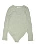 MANGOPOP Collection Gray Bodysuit Size M - photo 1