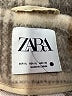 Zara Plaid Brown Coat Size XL - photo 6