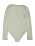 MANGOPOP Collection Gray Bodysuit Size M - photo 2