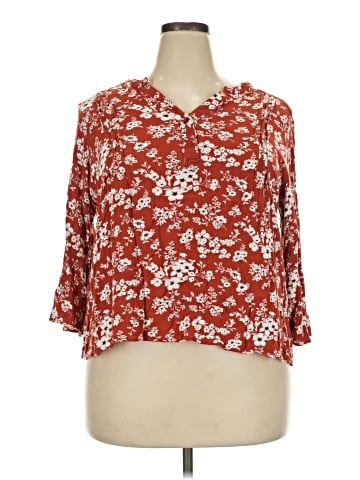 Fun2Fun 3/4 Sleeve Blouse (view 1)