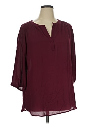 Pleione 3/4 Sleeve Blouse (view 1)