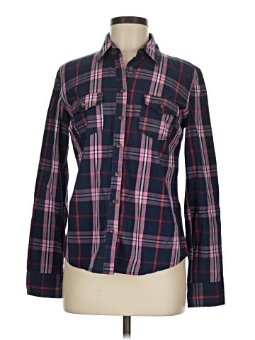 Aeropostale Long Sleeve Button-Down Shirt (view 1)