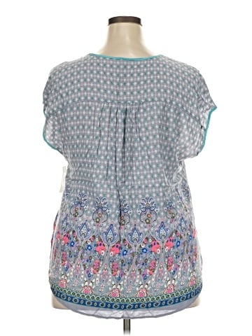 Pure Energy Short Sleeve Henley (view 2)
