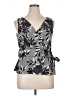 Covington 100% Polyester Gray Sleeveless Blouse Size 16 - photo 1