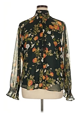 Lauren by Ralph Lauren Long Sleeve Blouse (view 1)