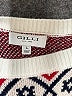 Gilli Print White Pullover Sweater Size L - photo 4