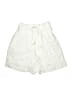 Milly Solid Ivory Shorts Size 0 - photo 1