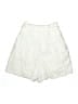 Milly Solid Ivory Shorts Size 0 - photo 2