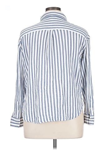 Caslon Long Sleeve Button-Down Shirt (view 2)
