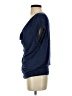 Max Studio Blue Short Sleeve Top Size S - photo 5