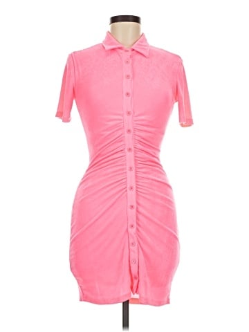 Olivaceous Casual Dress (view 1)