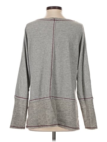 Hem & Thread Pullover Sweater (view 2)