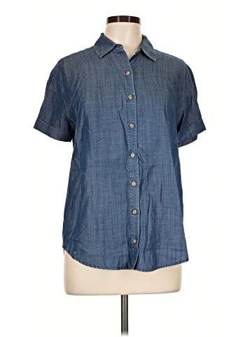 Lord & Taylor Short Sleeve Button-Down Shirt (view 1)
