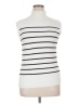 Talbots Stripes White Sweater Vest Size XL Petite - photo 1