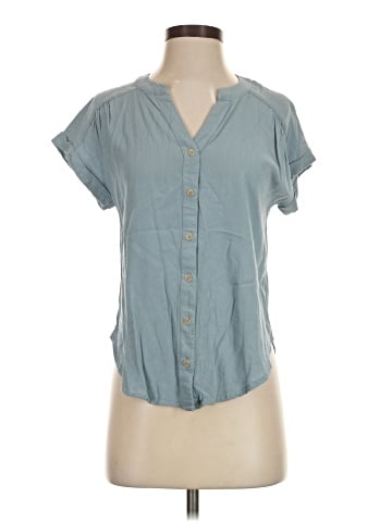Blu Pepper Short Sleeve Blouse (view 1)