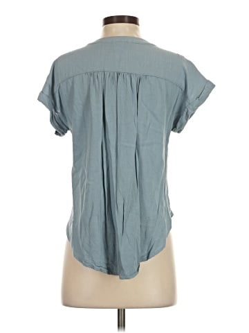 Blu Pepper Short Sleeve Blouse (view 2)