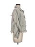Peach Love 100% Cotton Gray Jacket Size M - photo 4