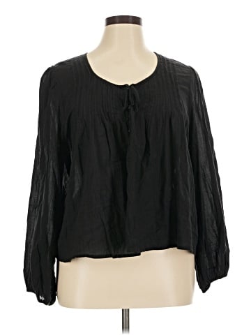American Eagle Outfitters Long Sleeve Blouse (view 1)