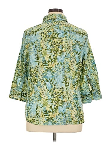 Talbots Outlet 3/4 Sleeve Button-Down Shirt (view 2)