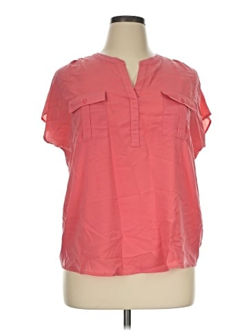 Jaclyn Smith Short Sleeve Blouse (view 1)
