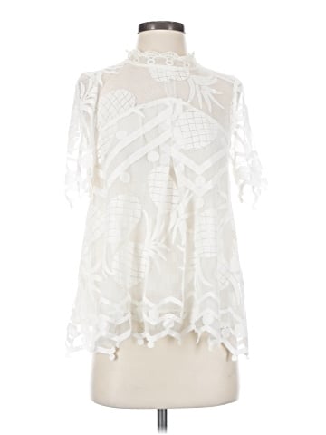 HD in Paris Short Sleeve Blouse (view 1)