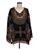 Soft Surroundings Paisley Black Pullover Sweater One size - photo 1