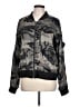 Marrakech 100% Viscose Camo Black Gray Jacket Size L - photo 1