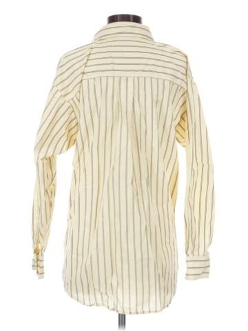Ann Taylor LOFT Long Sleeve Button-Down Shirt (view 2)