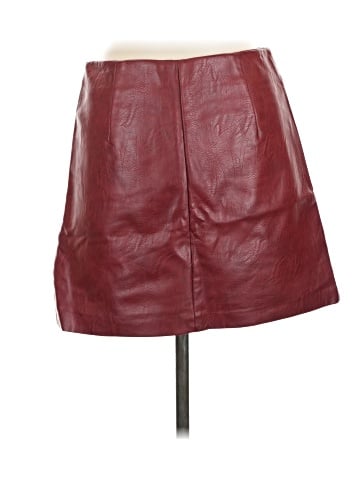Forever 21 Faux Leather Skirt (view 2)