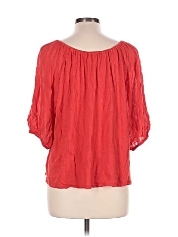 Velvet by Graham & Spencer Short Sleeve Blouse (view 2)