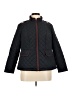 Talbots 100% Polyester Argyle Black Jacket Size 1X Petite - photo 1