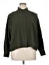 Athleta Solid Green Long Sleeve Blouse Size XL - photo 1