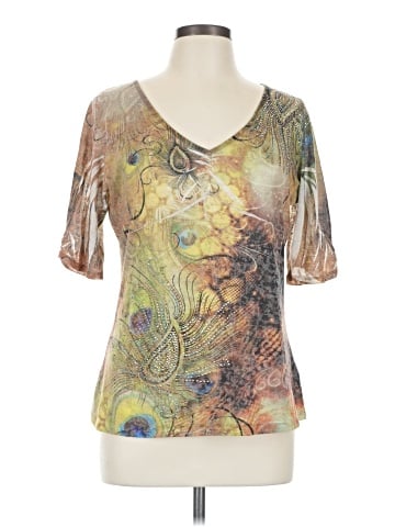 Apt. 9 Short Sleeve Blouse (view 1)