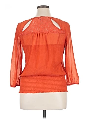 By & By 3/4 Sleeve Blouse (view 2)