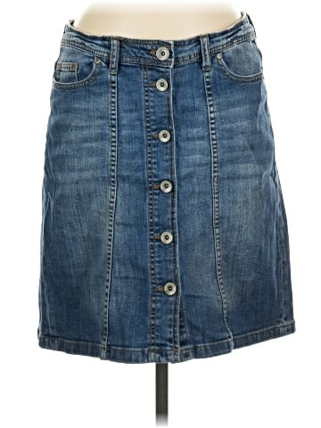 H&M L.O.G.G. Denim Skirt (view 1)