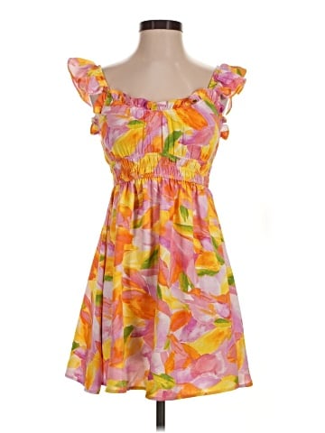 Blu Pepper Casual Dress (view 1)