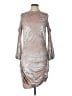 Express Metallic Silver Cocktail Dress Size L - photo 1