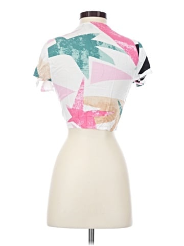 Lulus Short Sleeve Blouse (view 2)