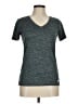 Nike 100% Polyester Tweed Gray Active T-Shirt Size M - photo 1