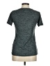 Nike 100% Polyester Tweed Gray Active T-Shirt Size M - photo 2