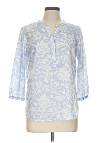 Talbots 3/4 Sleeve Blouse (view 1)