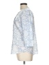 Talbots Blue 3/4 Sleeve Blouse Size Lg Petite - photo 5