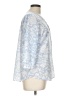 Talbots Blue 3/4 Sleeve Blouse Size Lg Petite - photo 4
